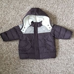 Old Navy Snow Hooded Puffer Jacket 6-12 Months